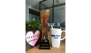 创跃自动化再次荣获2018年度气立可CHELIC荣誉称号