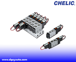气立可CHELIC五口电磁阀 - SK系列